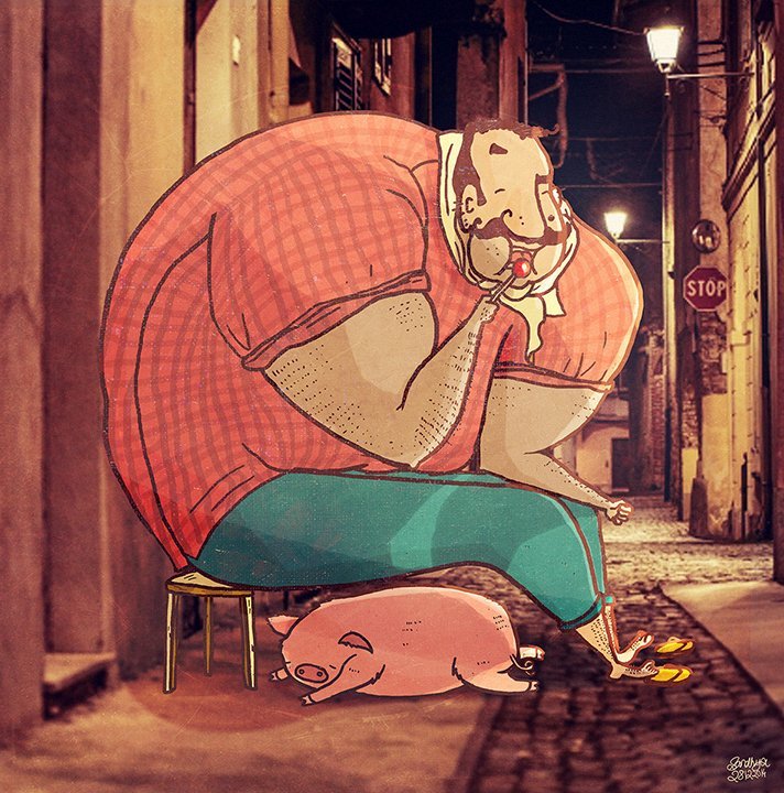 Lollipop Pig