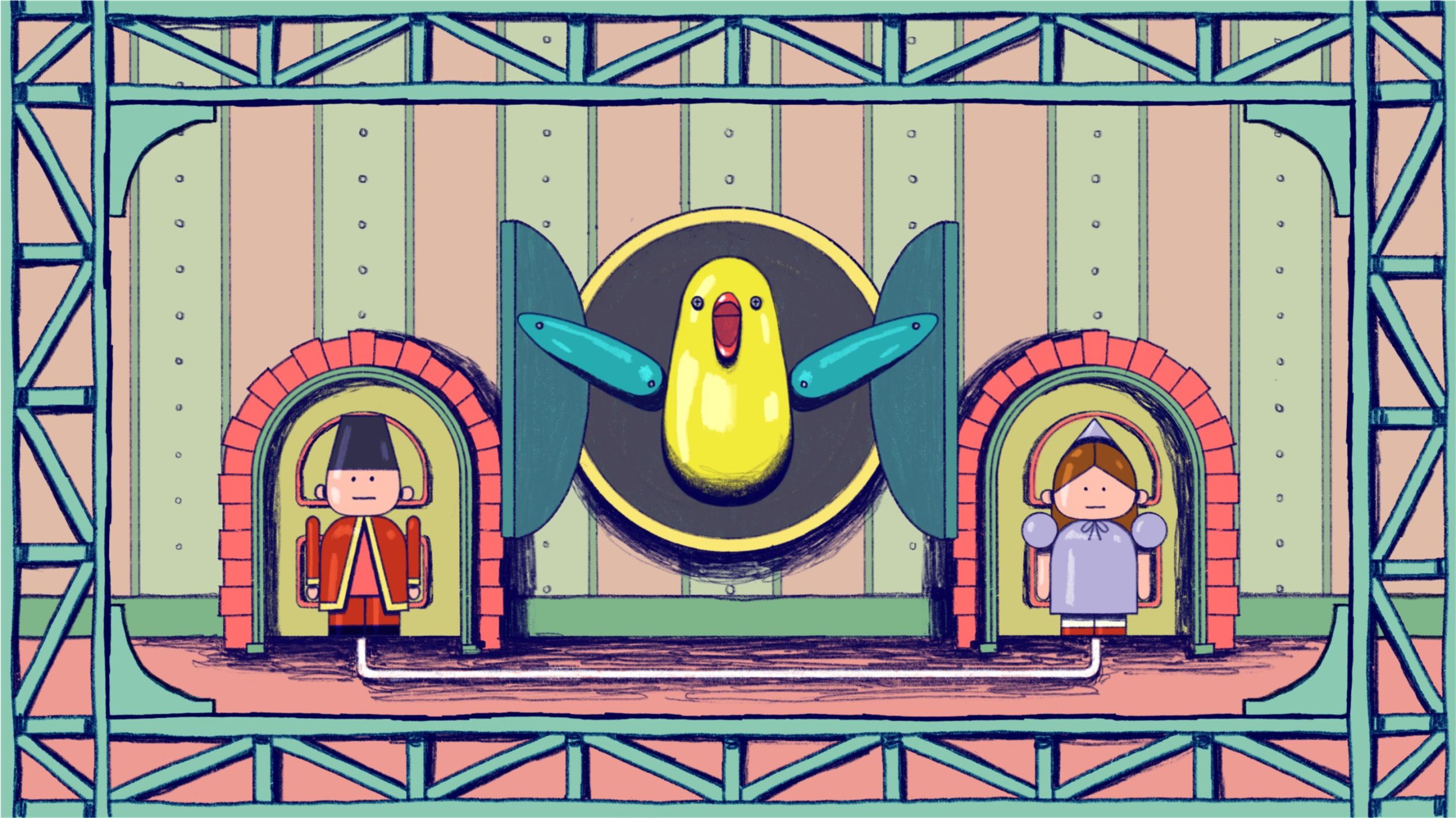 White Carousel